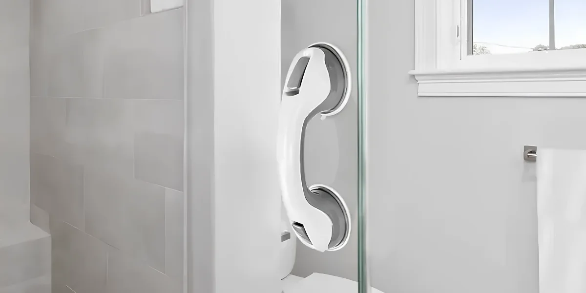 SafeGrip+ installed in a bathroom